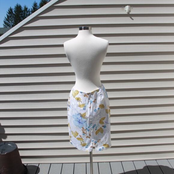 Crossing Pointe Women's Cotton Spring Floral Skirt Lightweight Fairycore Size 10 - Picture 7 of 12